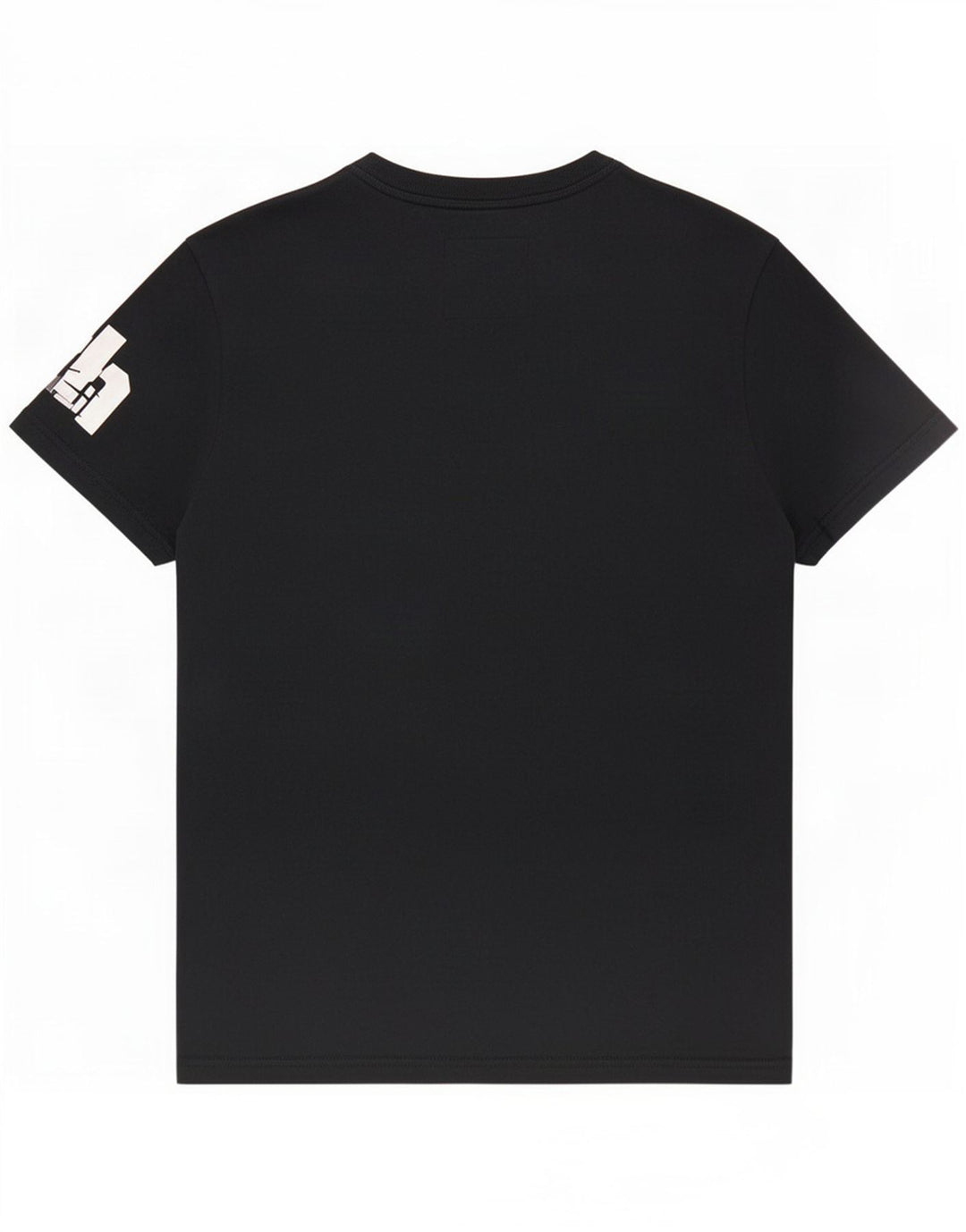 Camiseta gráfica masculina Superdry Top médio algodão preto