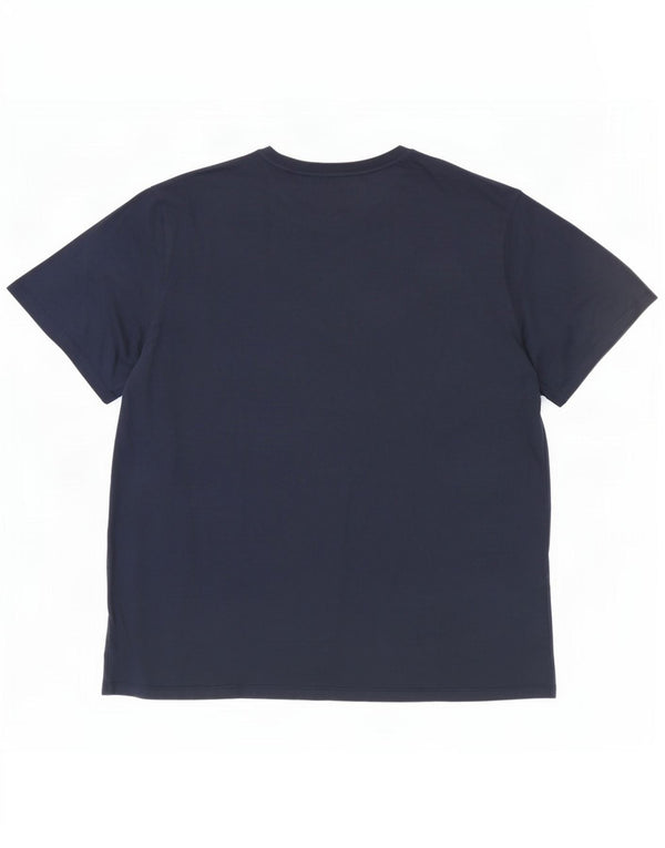 Camiseta masculina Levi's Standard Graphic 2XL algodão azul marinho