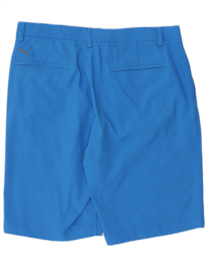 Shorts Chino Masculino Puma W36 Grande Poliéster Azul