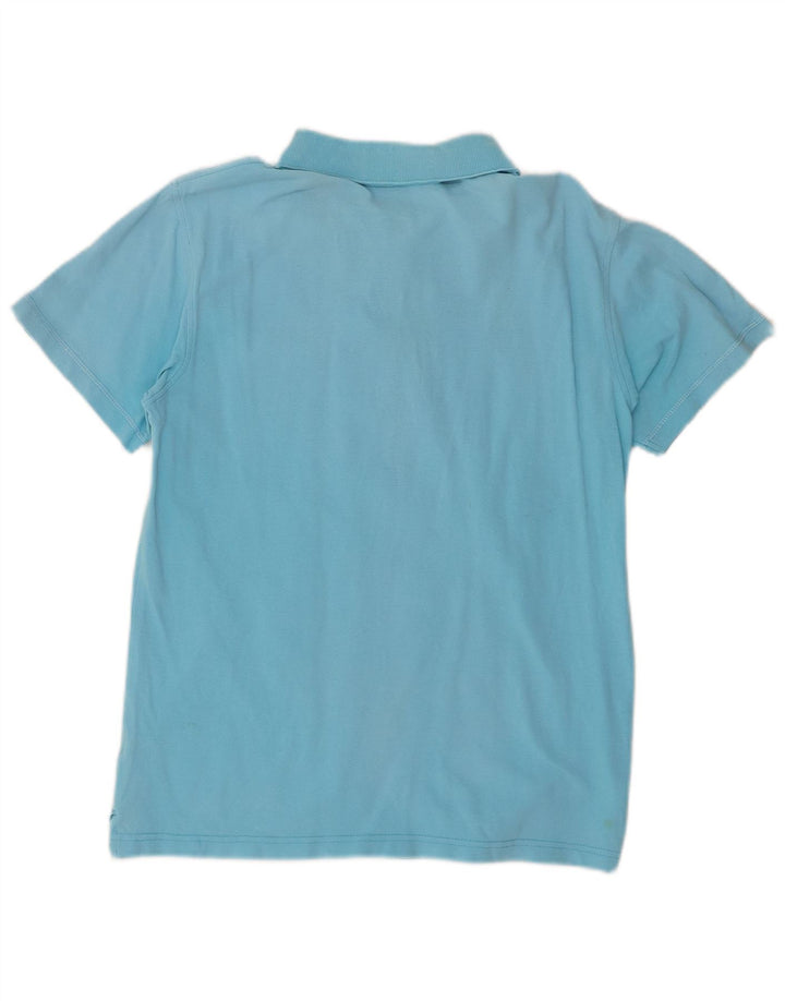 Camisa polo masculina LOTTO azul médio