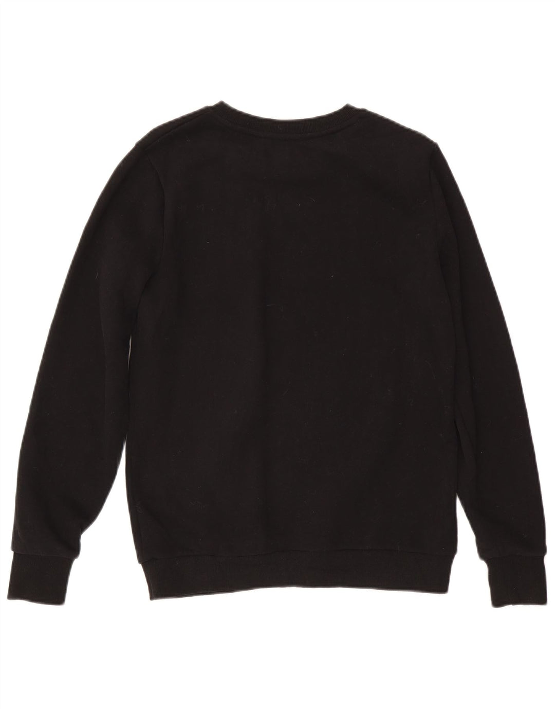 Suéter feminino Superdry UK 14 grande algodão preto