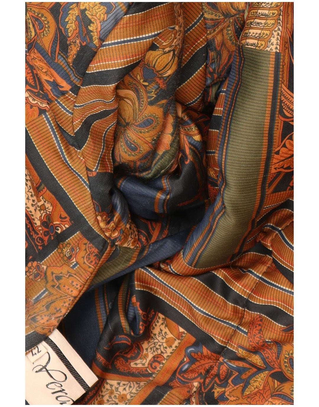 Casaco feminino vintage de camurça oversized com peito duplo IT 42 marrom médio