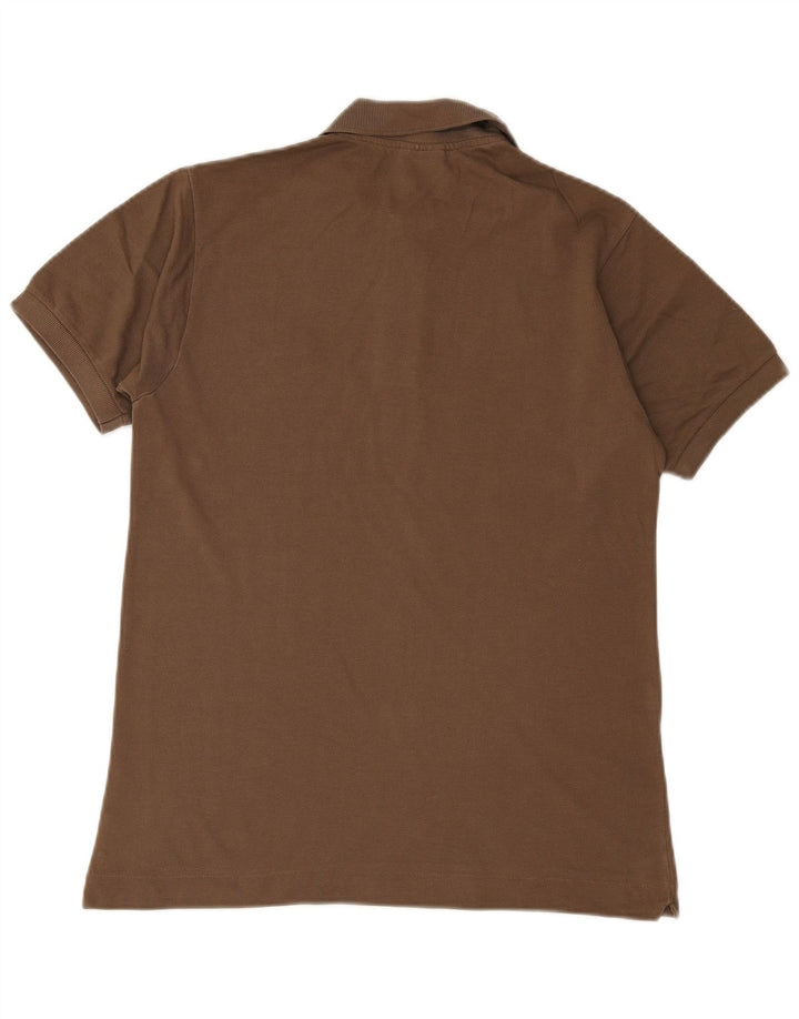 Camisa polo masculina Lacoste tamanho 3 pequena cáqui