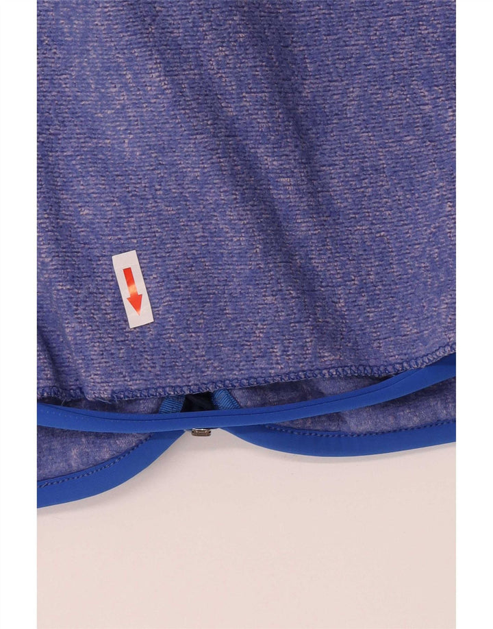 Invicta Womens Oversized Tracksuit Top Jacket UK 16 Large Blue Flecked