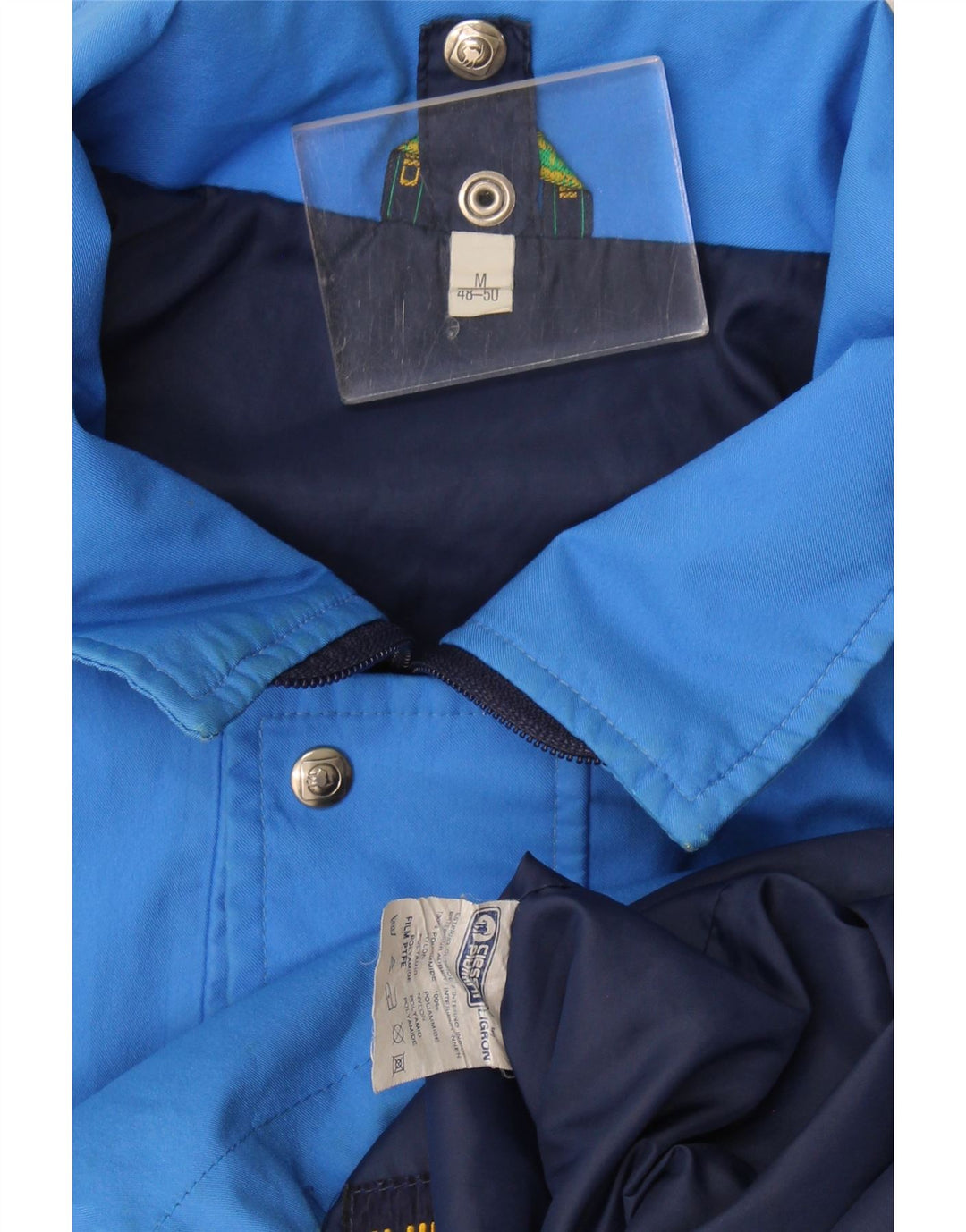 Jaqueta corta-vento masculina Ciesse Piumini IT 48/50 poliamida azul médio