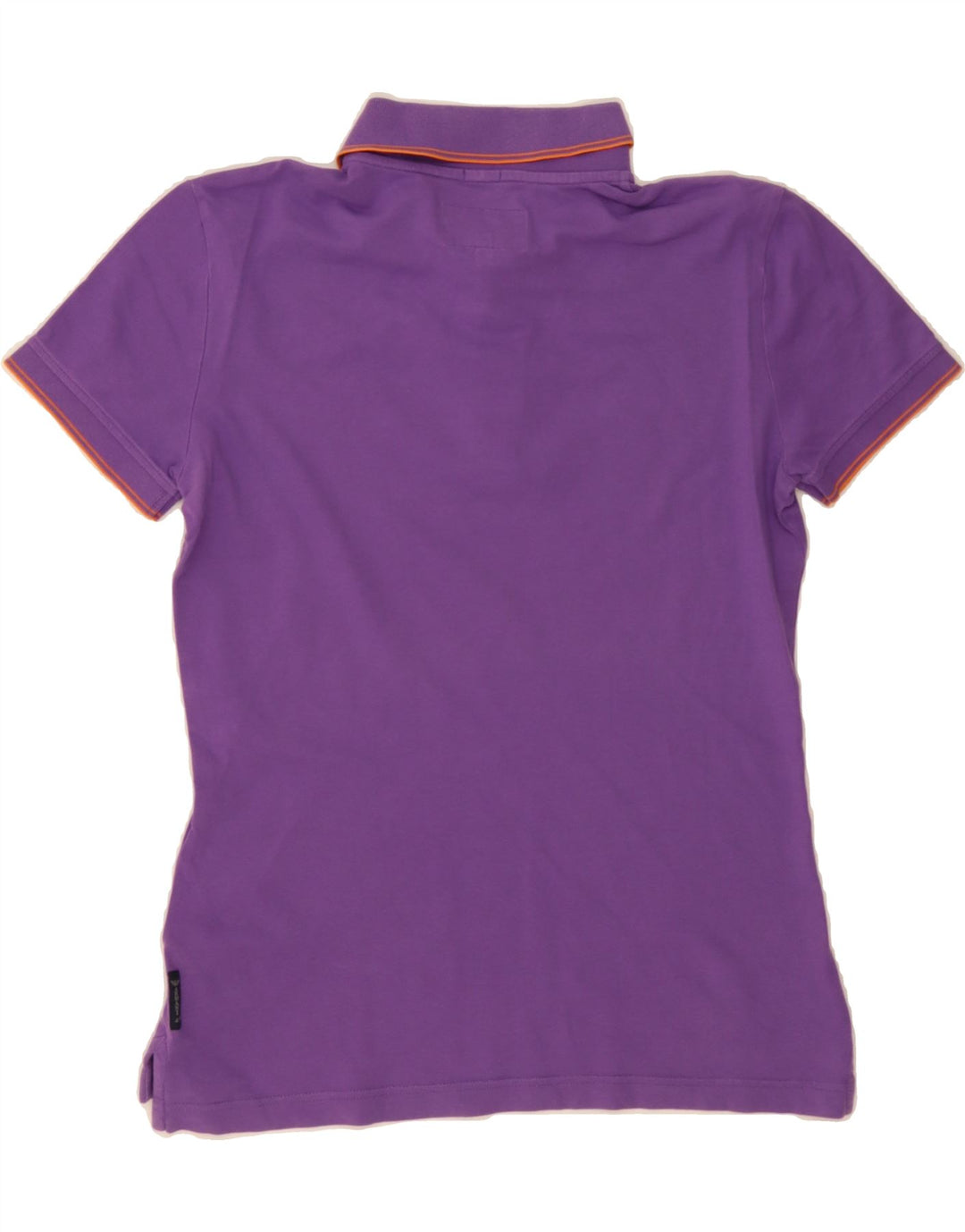 ARMANI JEANS Mens Polo Shirt Small Purple Cotton Vintage Armani Jeans and Second-Hand Armani Jeans from Messina Hembry 