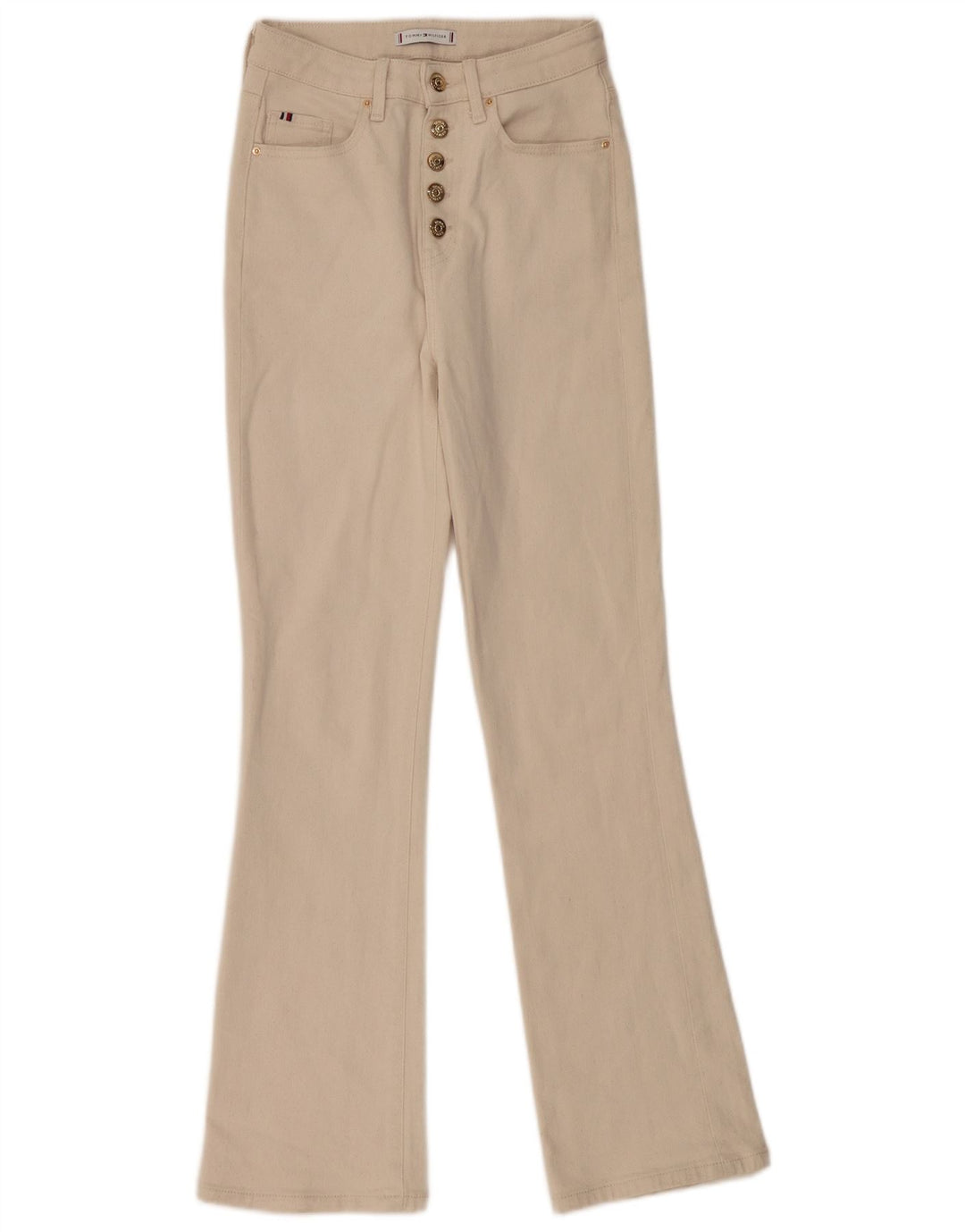 Jeans feminino TOMMY HILFIGER W26 L30 algodão bege