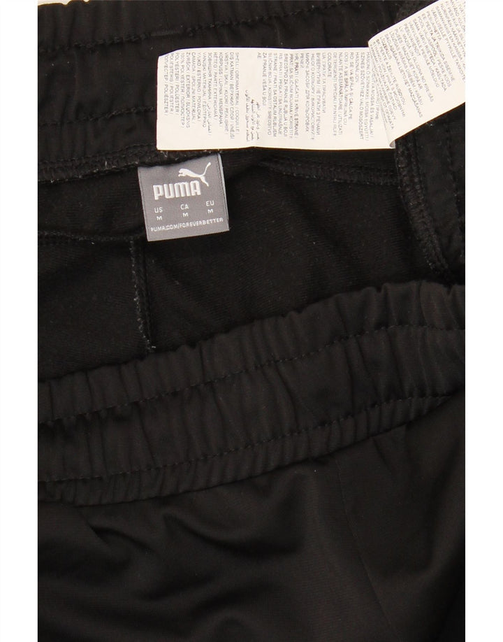 Calça de treino masculina Puma Joggers médio preto poliéster