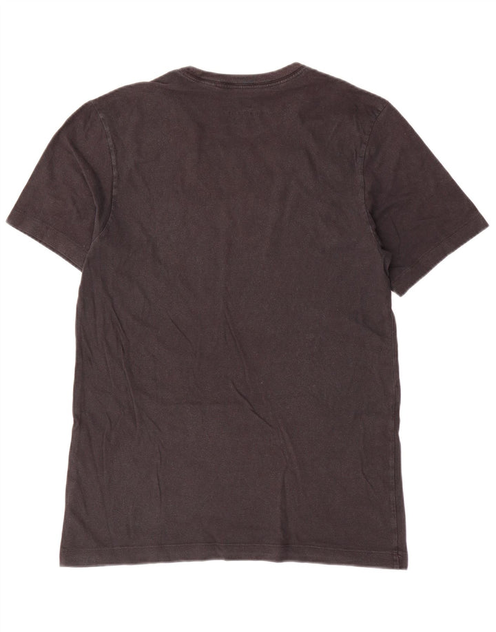 Camiseta Nike masculina gráfica top pequeno algodão preto
