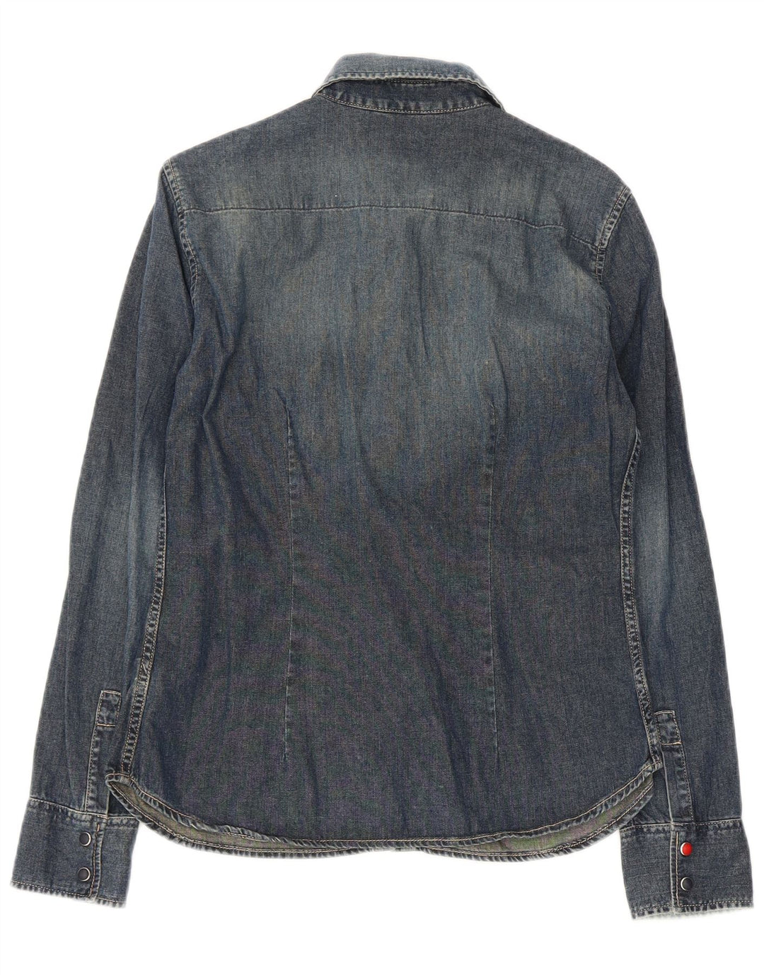 Camisa jeans feminina Calvin Klein Jeans XL azul algodão