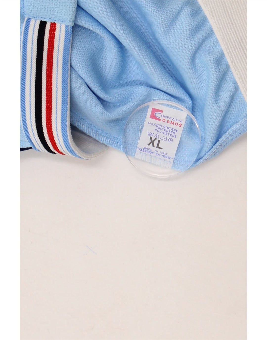 COSMOS Chino Shorts Feminino XL W36 Azul Poliéster
