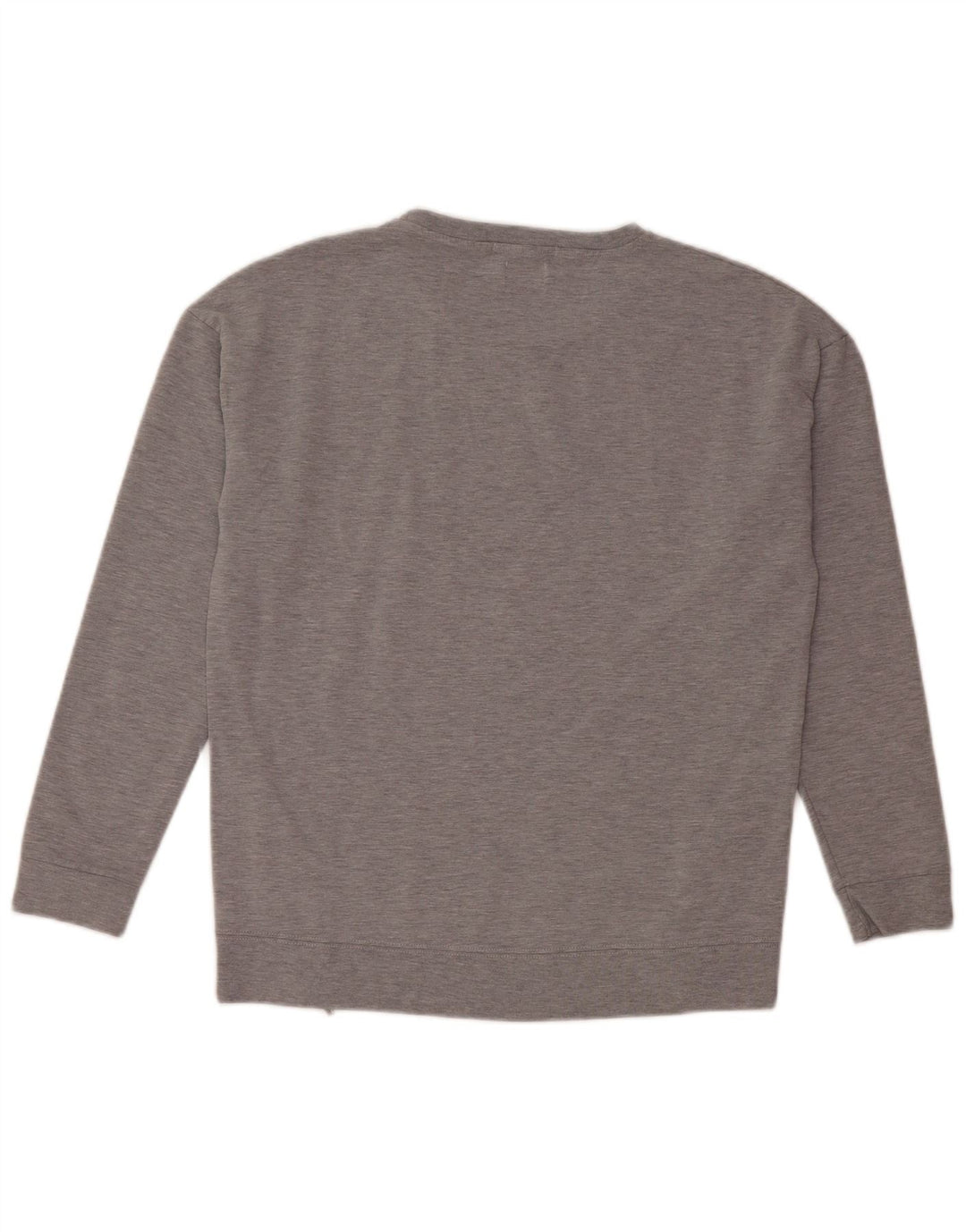 Suéter gráfico feminino CONVERSE UK 14 algodão cinza médio