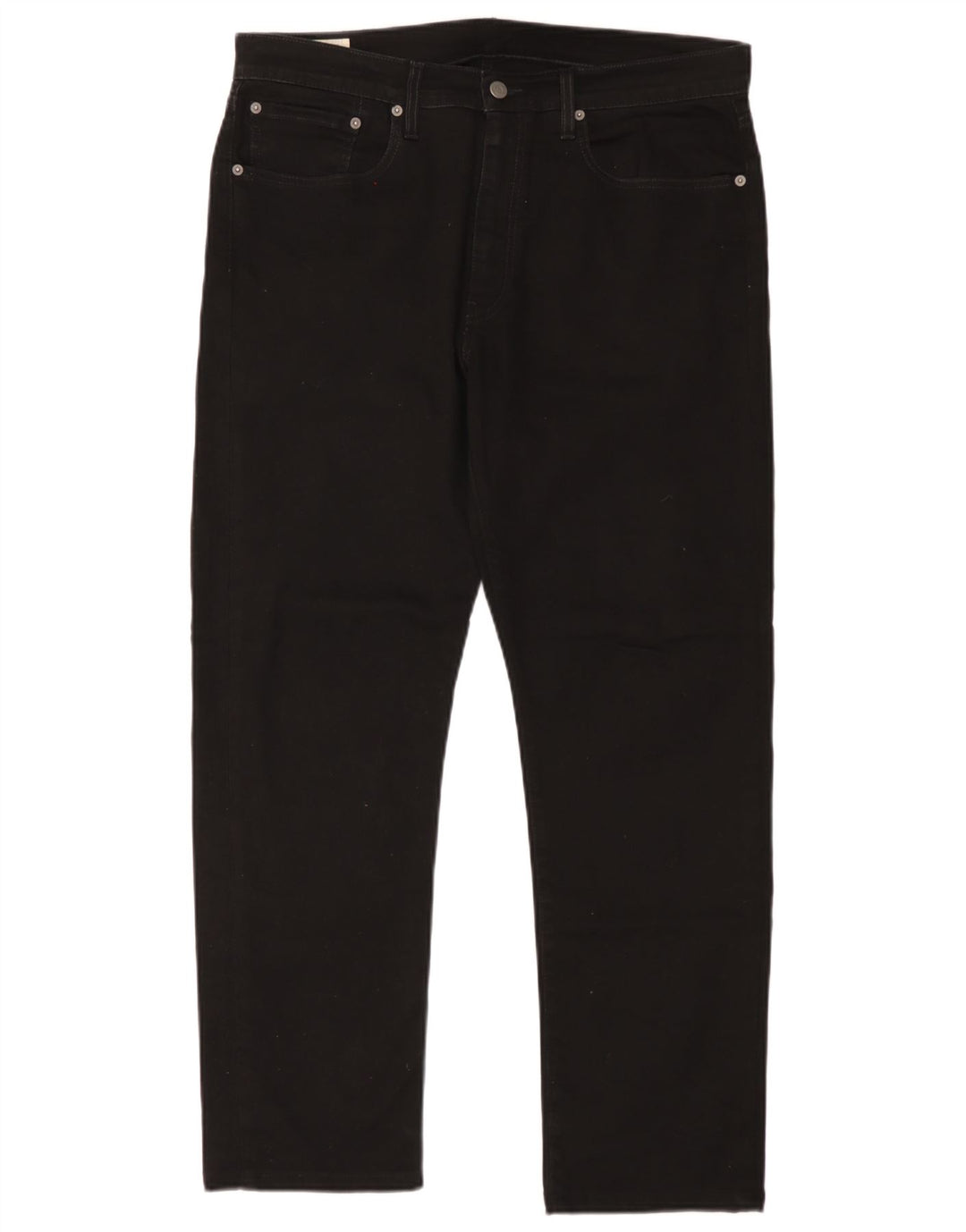 Calça jeans masculina Levi's 502 Tapered W36 L29 algodão preto