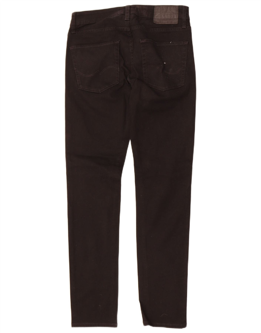 Jack & Jones Masculino Tim Slim Jeans W28 L32 Algodão Preto