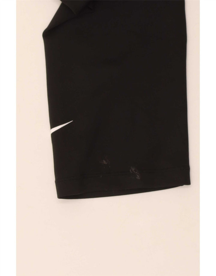 Leggings Nike Dri Fit Capri UK 10 Pequeno Poliéster Preto