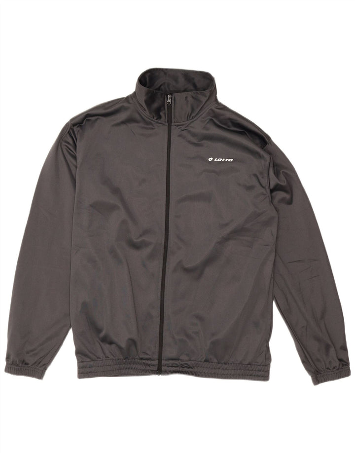 Lotto Mens Treino Top Jacket XL Cinza Poliéster