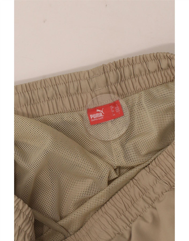Calça de treino Puma masculina Capri Cargo grande marrom