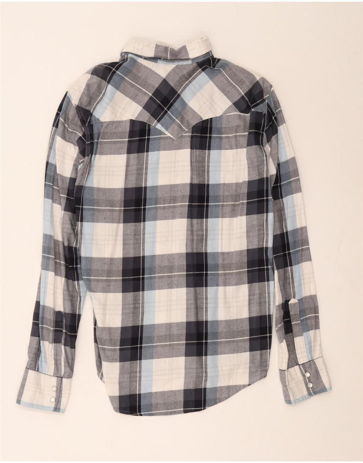 Camisa masculina de flanela Levi's média de algodão xadrez multicolorido