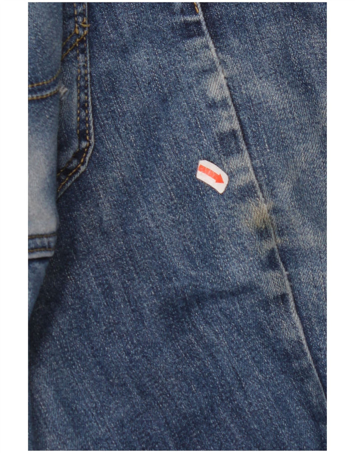 LEE Masculino Brooklyn Straight Jeans W36 L36 Azul Algodão