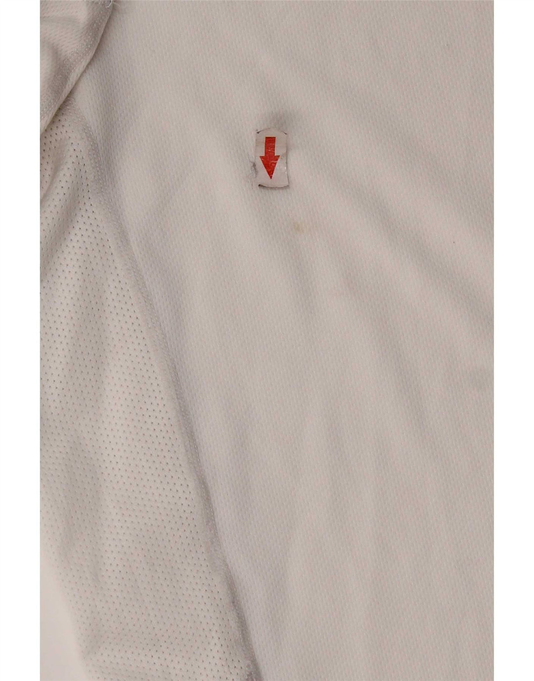 Camiseta masculina Nike Dri Fit Top médio branco colorblock poliéster