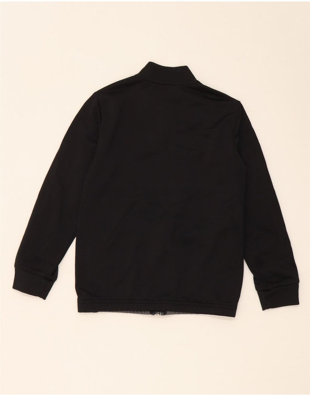 Jaqueta Adidas Meninos Treino Top 7-8 Anos Preto Colorblock Poliéster