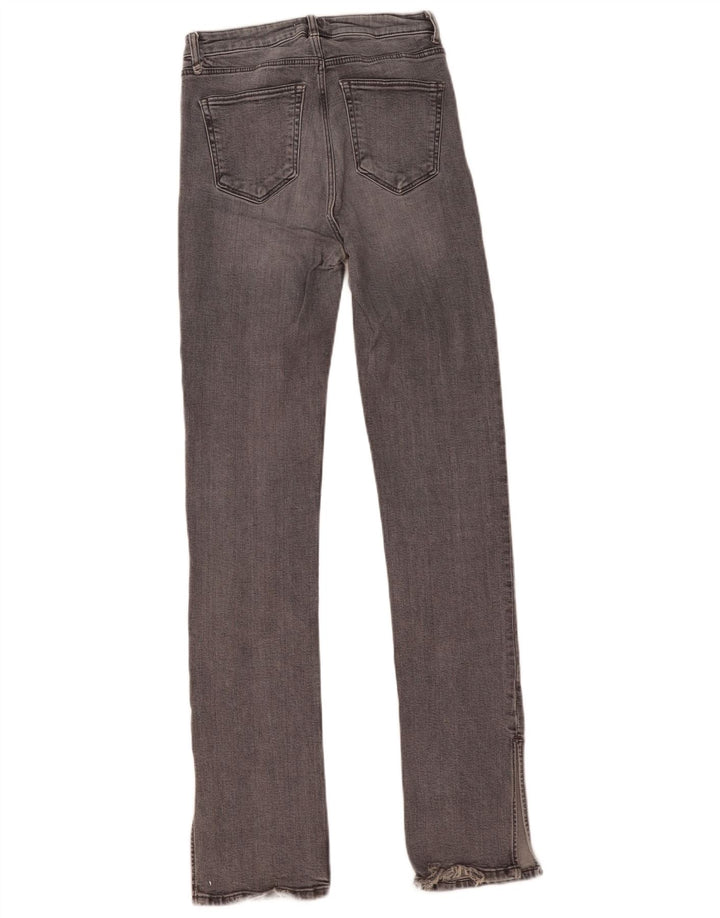Zara Jeans Slim Feminino EU 38 Pequeno W28 L33 Cinza