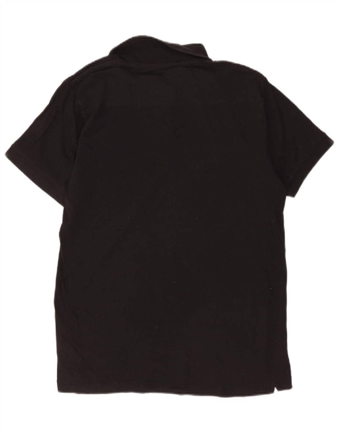 Camisa polo masculina French Connection algodão preto médio