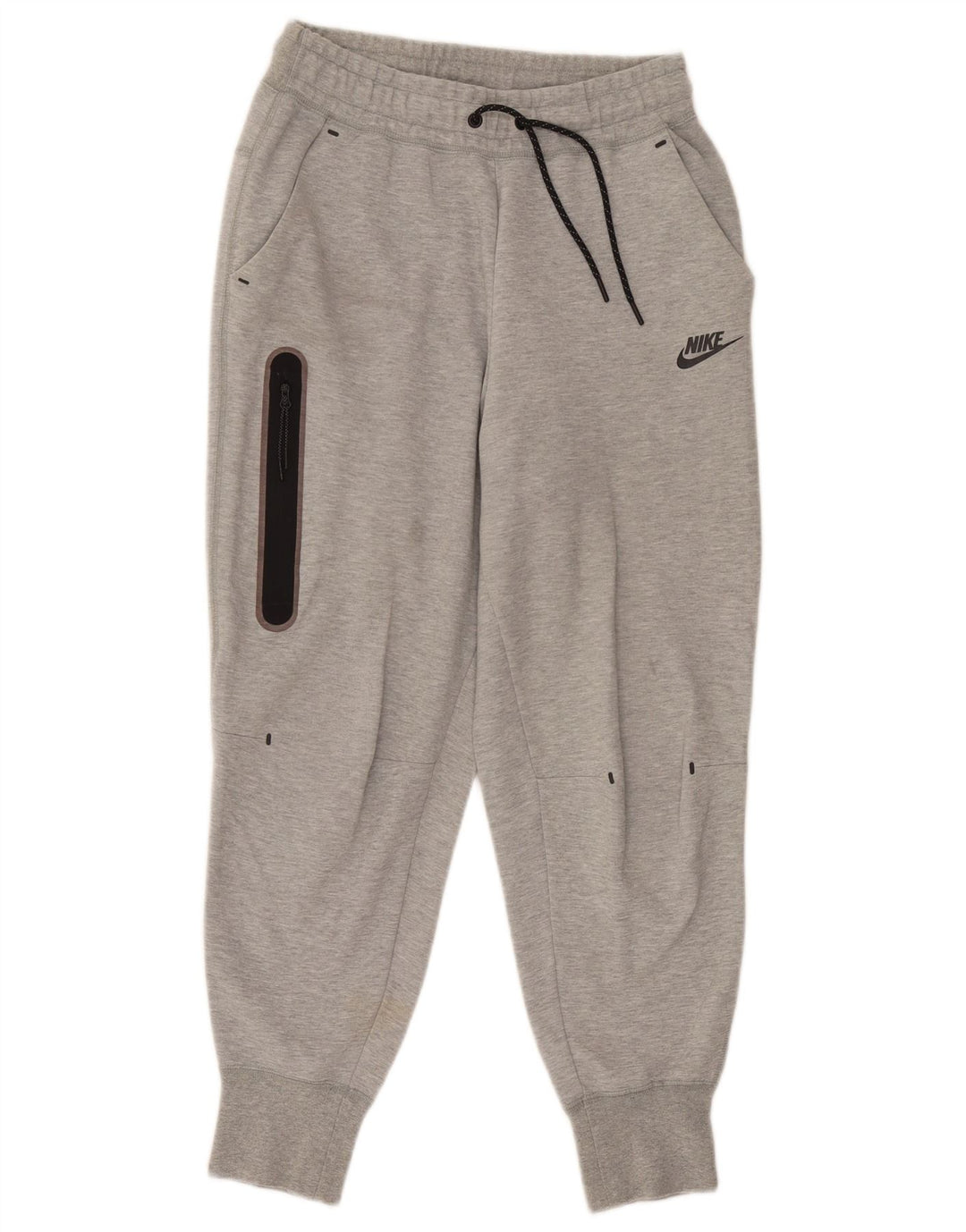 Calça de treino masculina Nike joggers pequeno algodão cinza