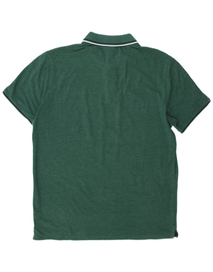 Camisa polo masculina Champion XL listrada verde