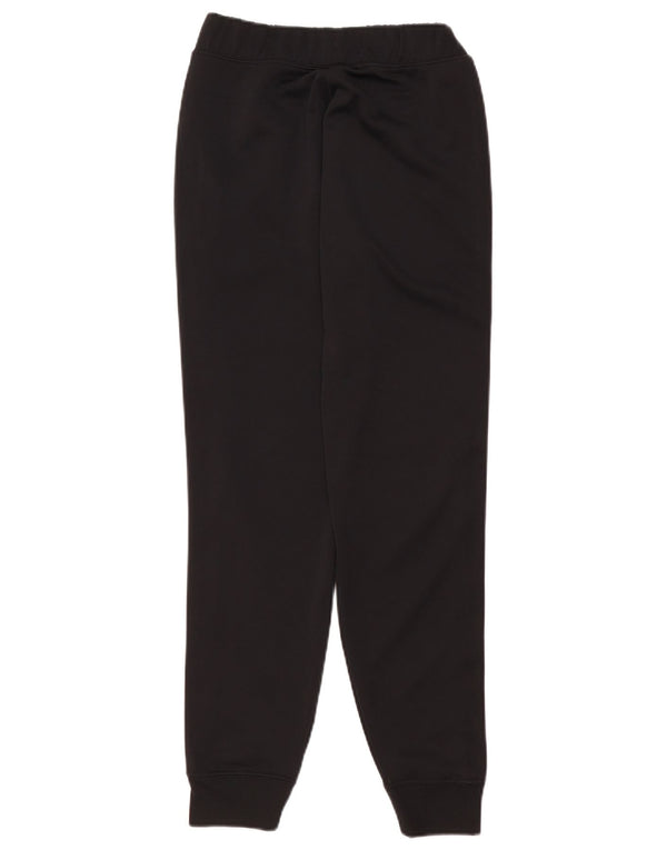 Nike Womens Graphic Tracksuit Calças Joggers UK 6 XS Preto Colourblock