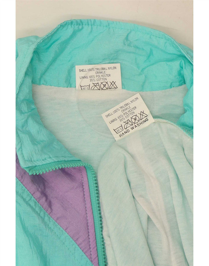 MC Ross Mens Treino Completo XL Turquesa Colourblock Nylon