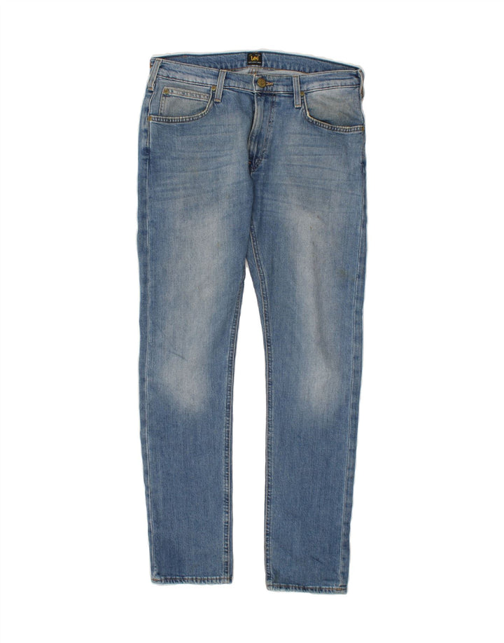 LEE Womens Luke Slim Jeans W31 L32 Blue Cotton Vintage Lee and Second-Hand Lee from Messina Hembry 