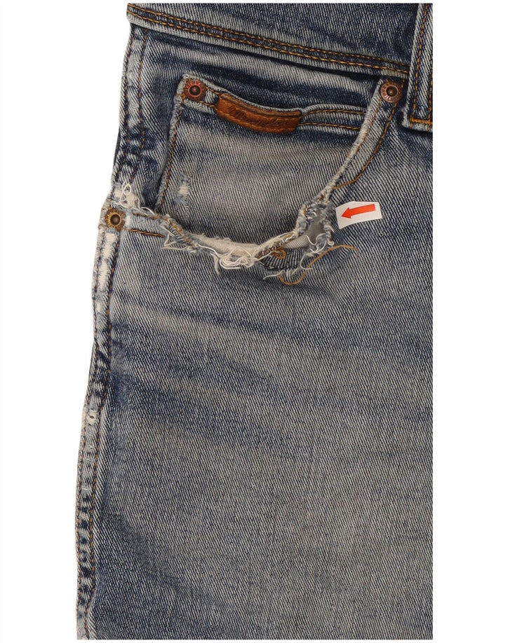 Wrangler Masculino Texas Straight Jeans W32 L30 Azul Algodão