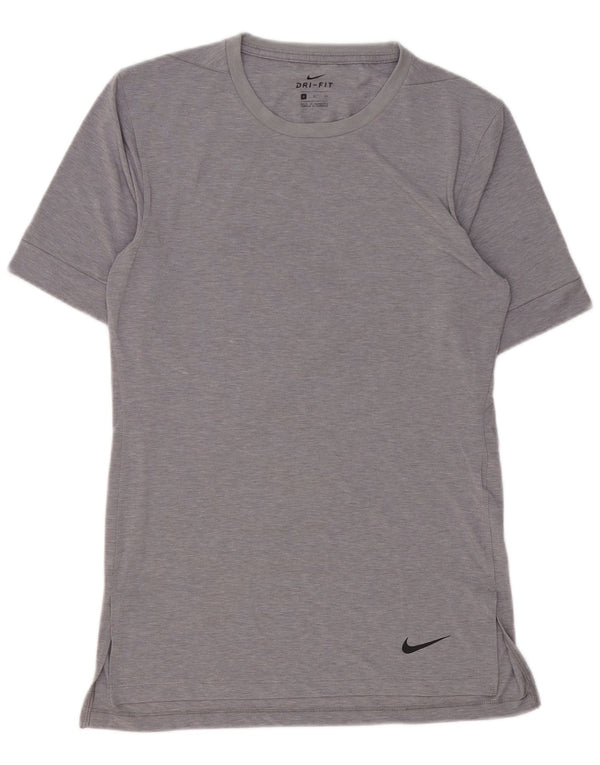 Puma Mens Tall T-Shirt Top Pequeno Poliéster Cinza