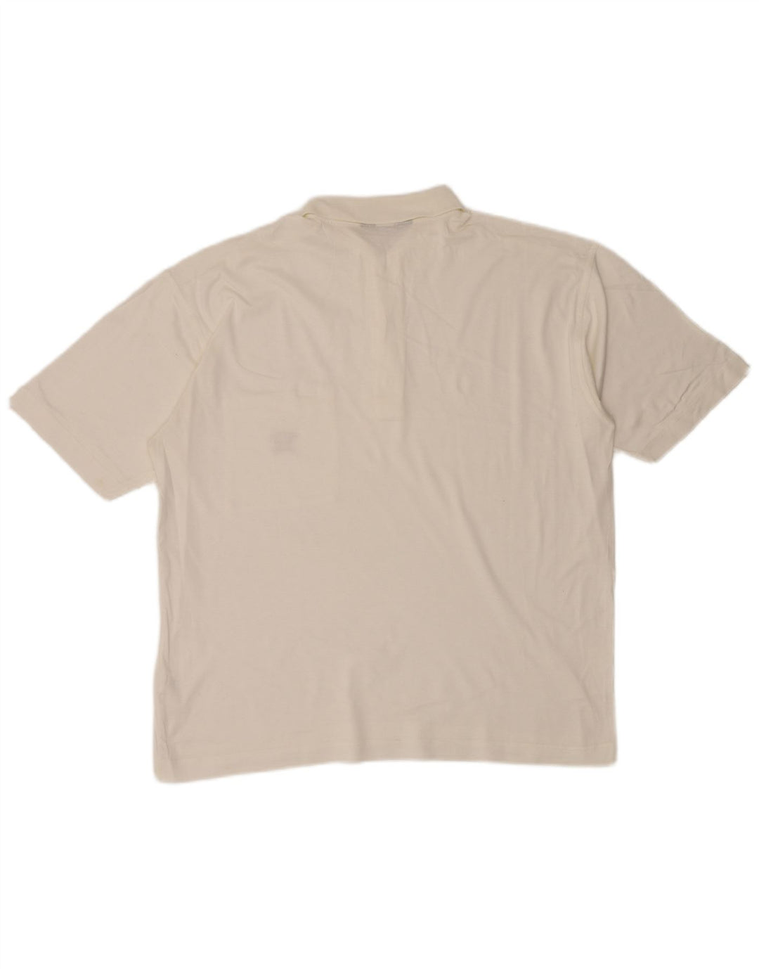 PAUL & SHARK Mens Polo Shirt Large White Cotton
