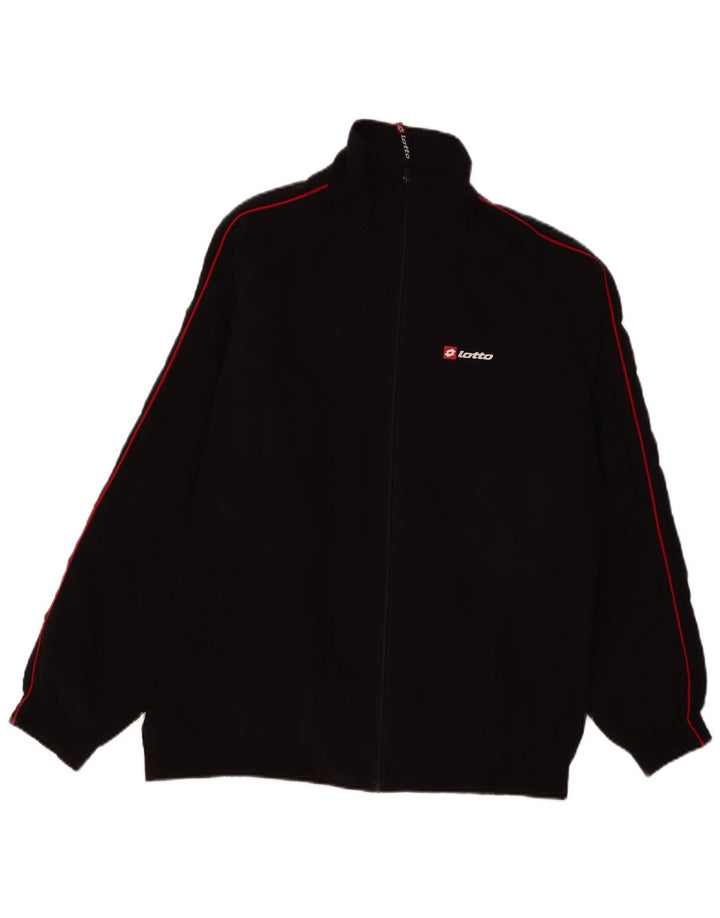 Lotto Mens Treino Top Jaqueta XL Poliéster Preto