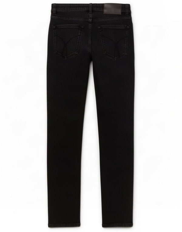 Calvin Klein Mens Slim Jeans W29 L32 Algodão Cinza