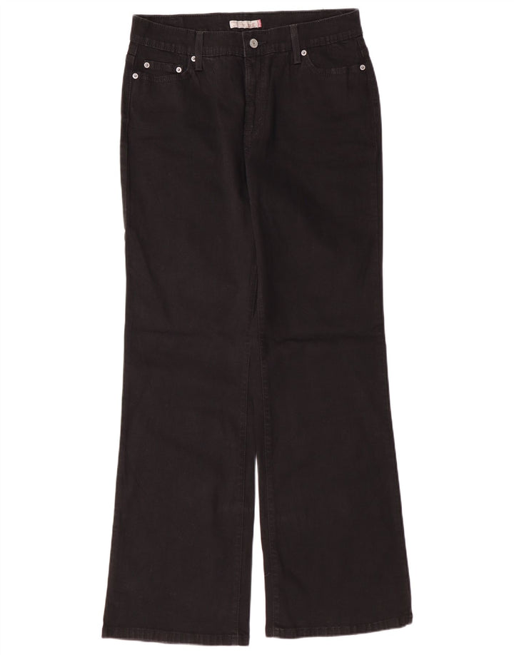 Calça jeans feminina Levi's 512 Perfectly Slimming Bootcut US 14 XL W32 L32 preta