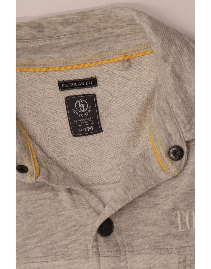 Camisa masculina Tom Tompson cinza médio