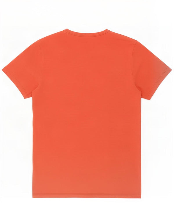 Camiseta feminina estampada Diesel UK 14 grande algodão vermelho