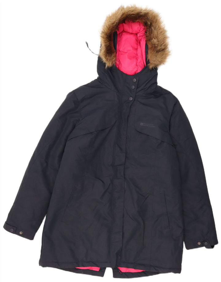 Jaqueta Parka feminina com capuz MOUNTAIN WAREHOUSE Reino Unido 14 grande azul marinho