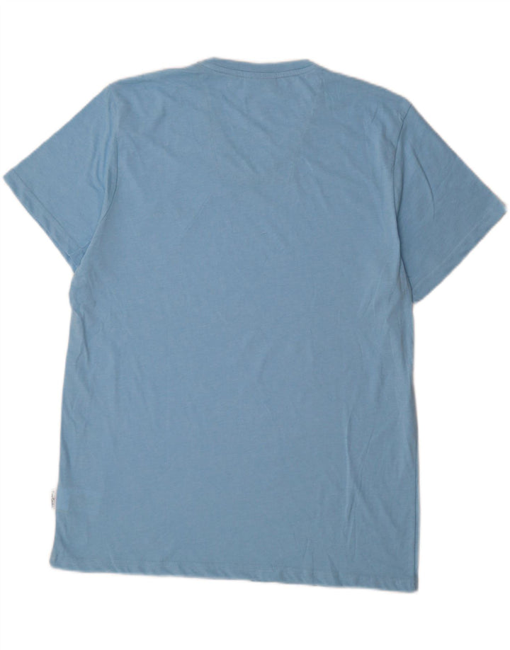 Camiseta masculina Pierre Cardin Top 2XL poliéster azul