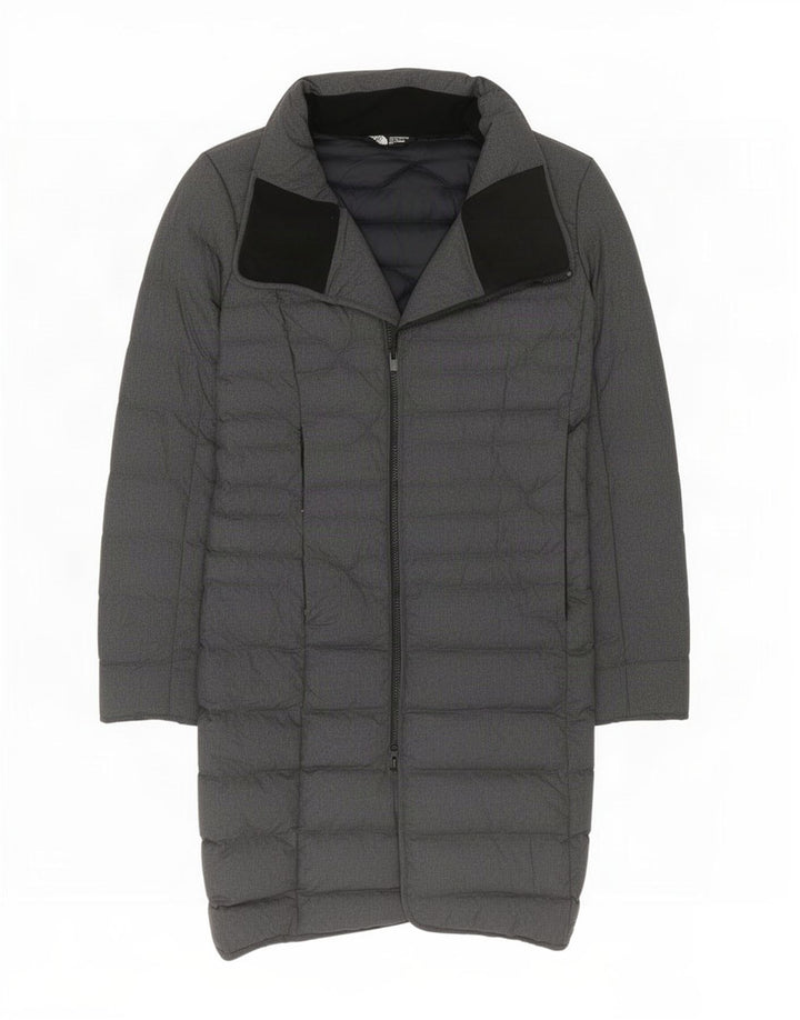 Casaco acolchoado feminino The North Face UK 10 pequeno cinza nylon