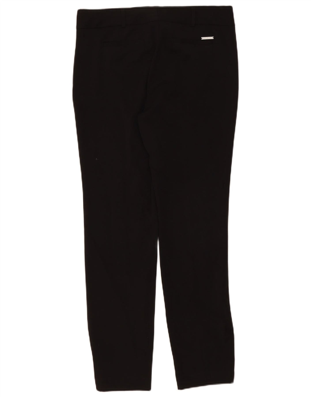 Calça Chino Feminina Michael Kors Slim EUA 8 Médio W34 L31 Poliéster Preto