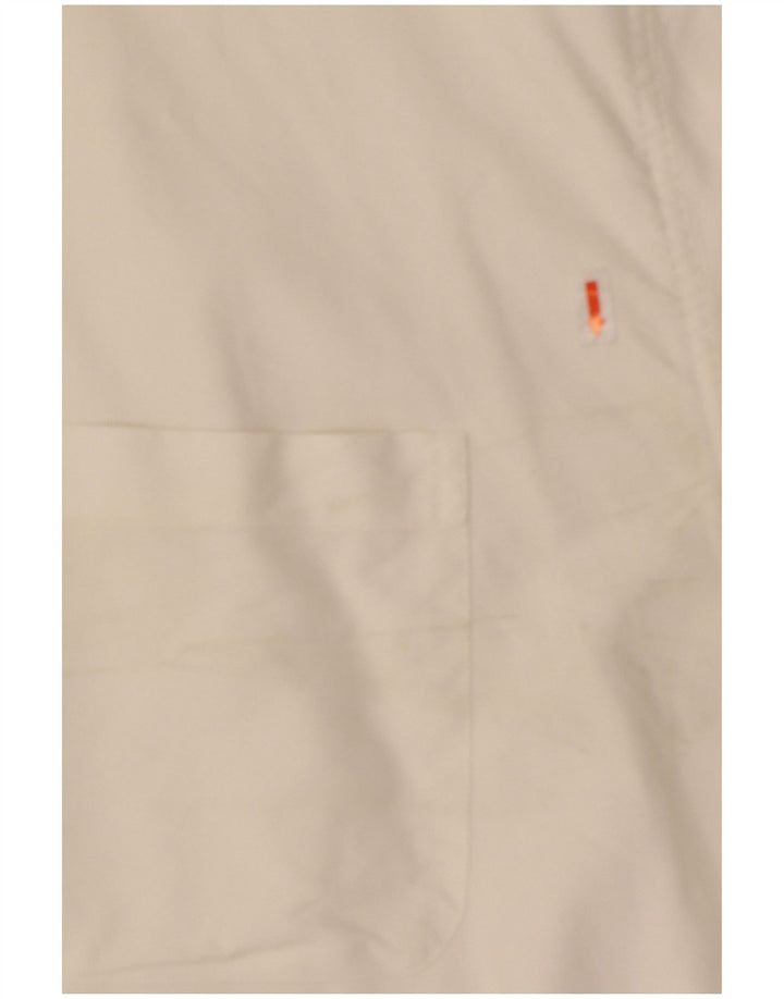 Camisa masculina EDDIE BAUER XL algodão branco