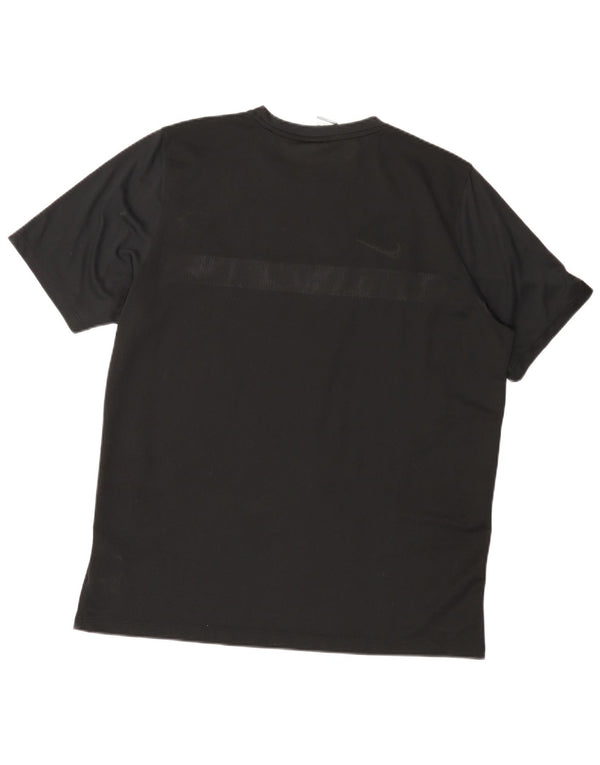Camiseta Nike Masculina Dri Fit Top 2XL Preto Colourblock Poliéster
