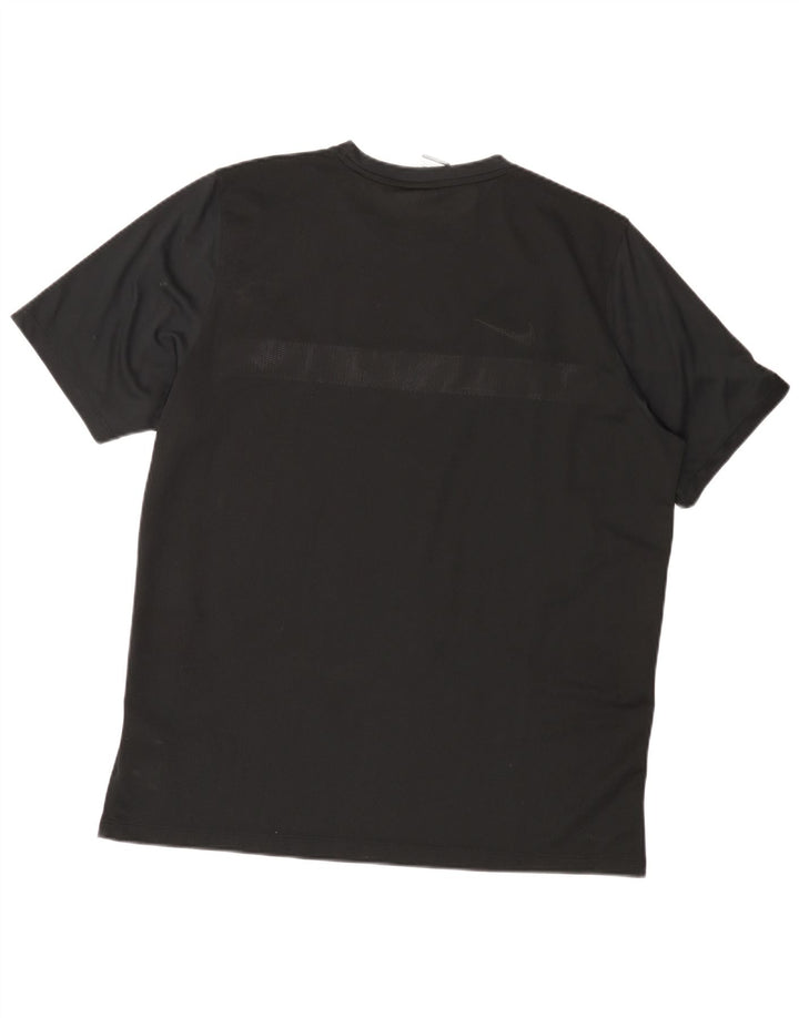 Camiseta Nike Masculina Dri Fit Top 2XL Preto Colourblock Poliéster