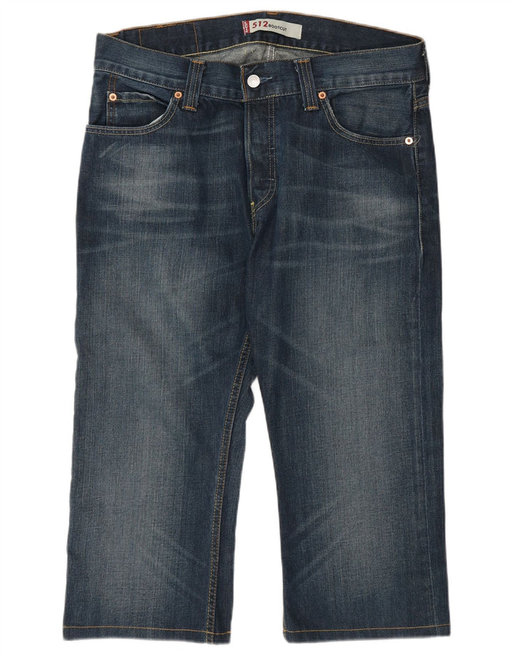 Levi's Masculino 512 Capri Jeans W33 L22 Azul Algodão