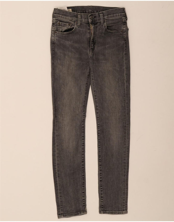 LEVI'S Jeans Skinny Masculino W30 L32 Algodão Cinza