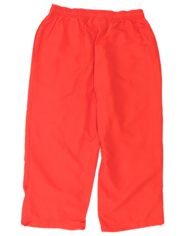 Calça de treino masculina Puma Graphic Capri médio vermelho poliéster